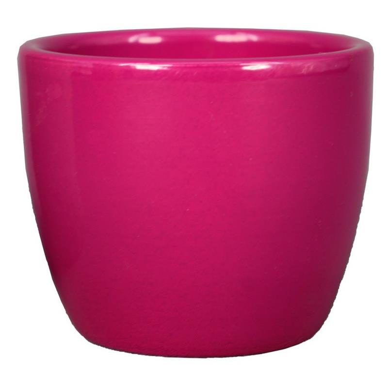 Pot Boule d7.5 h6cm fuchsia es/5.5-6
