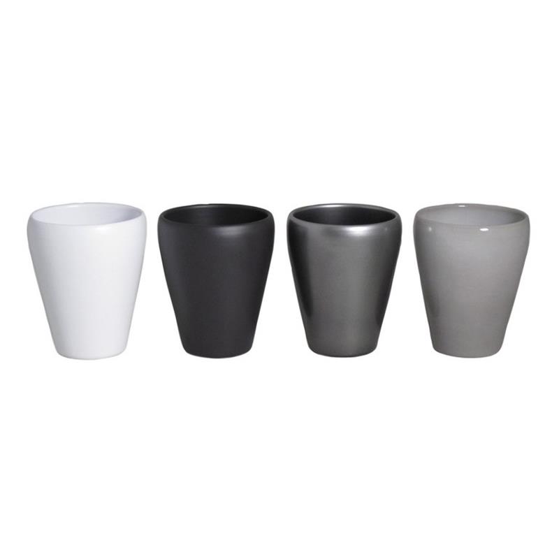 Vaas Liv d14 h17cm wit/antra/stone/met es/12 1/4 pallet