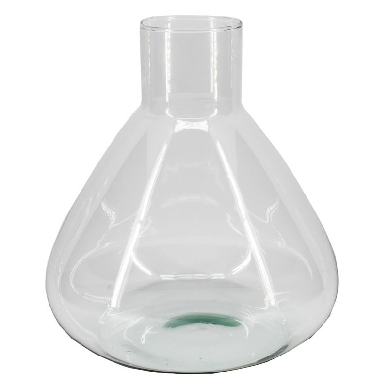 Glass Pyramid d9.5/29 h32cm