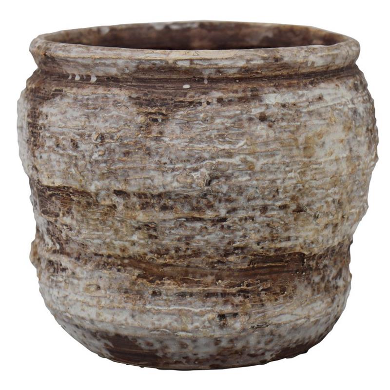 Pot Tampere d11/12.5 h11.5cm oudwit es/9