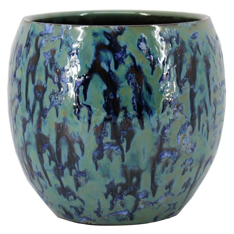 Macetero Arcos d21.5/24 a24cm azul