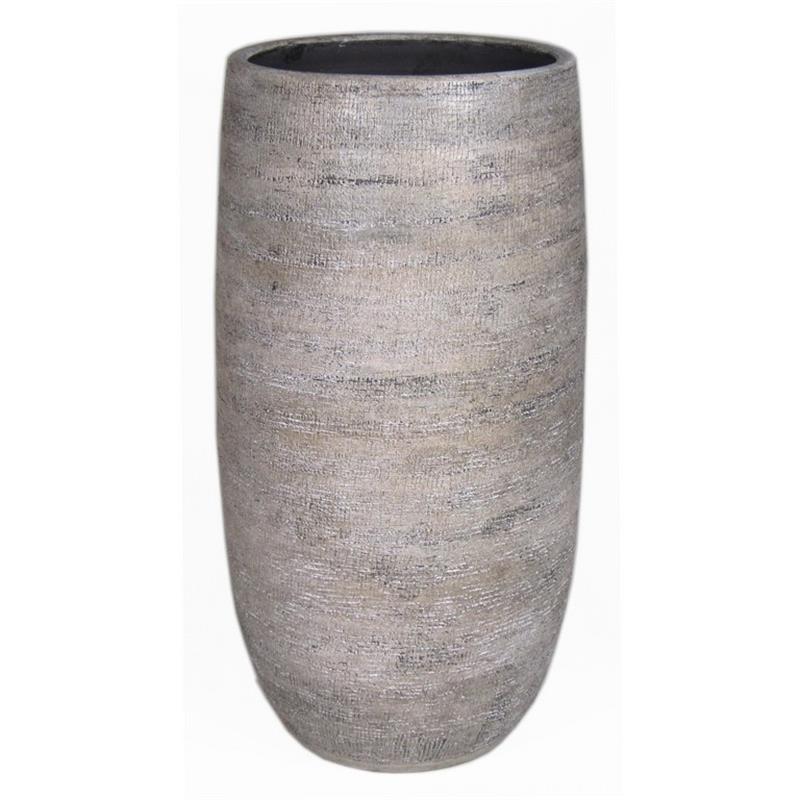 Vaas Mira d26 h50cm industrieel wit