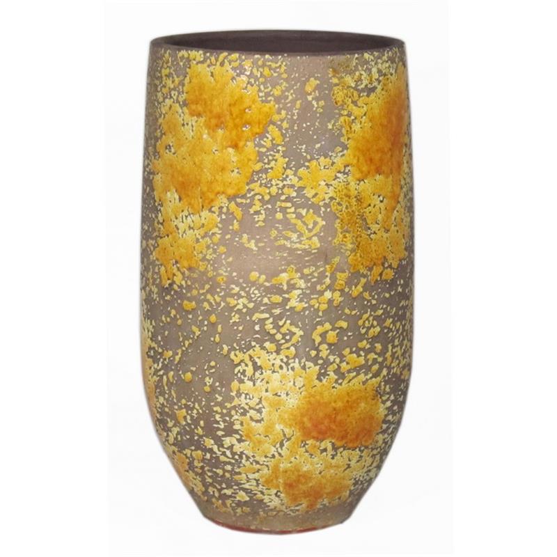 Vase Luuk D18 H35Zm ocker