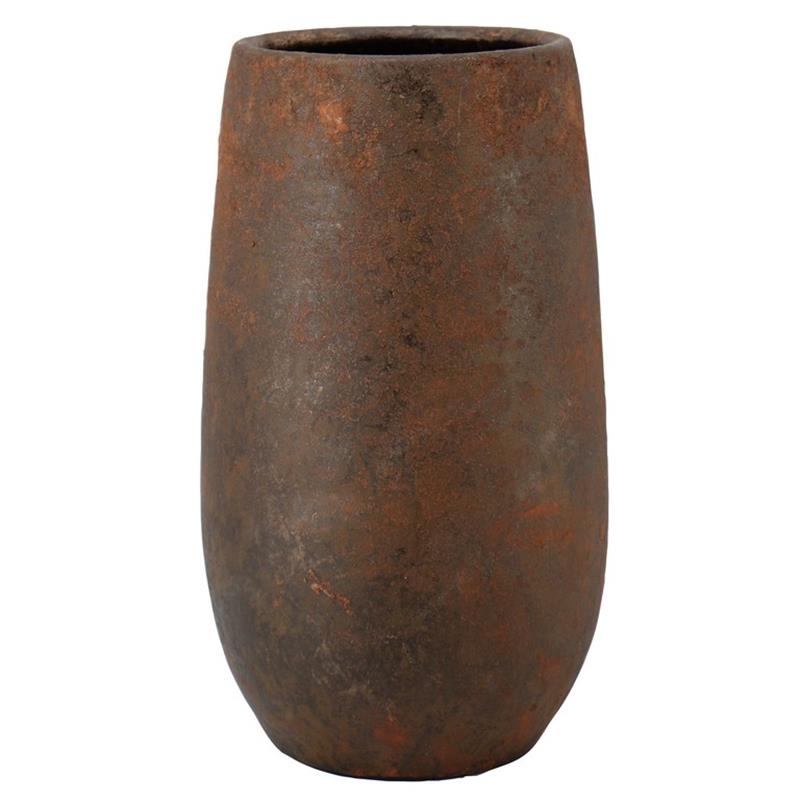 Vaas Sines d17/22 h40cm antiek terra