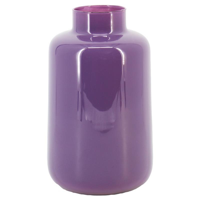 Glass Thea d9/20 h30cm purple