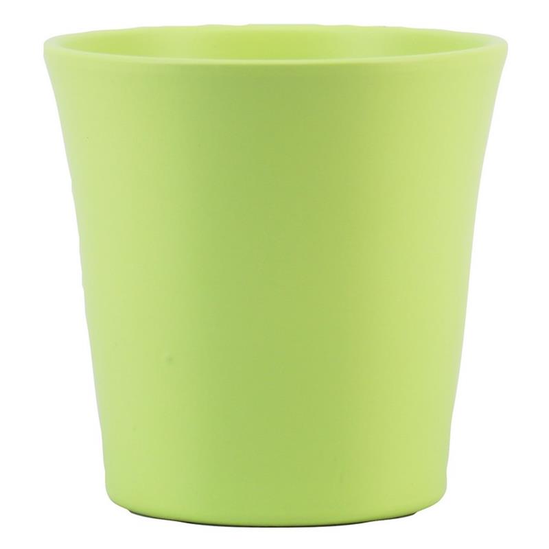 Pot Floor d13.5 h13.3cm apple green matte es/12