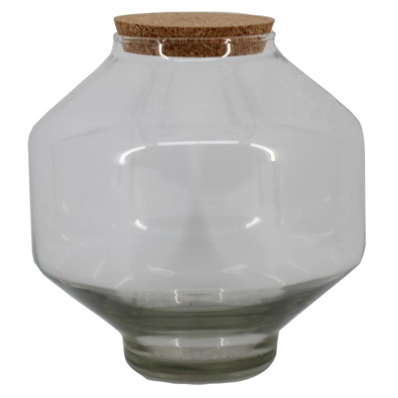 Glas Solu d10/16 h20cm m/kurk