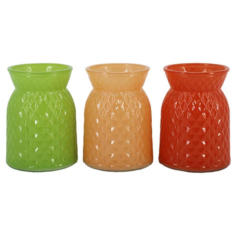 Vase Boedapest d10.5 h16cm 3ass Elements