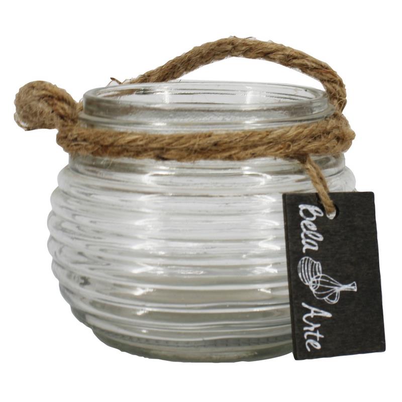 Kugelvase Rille m/Seil D9/11.5 H9Zm