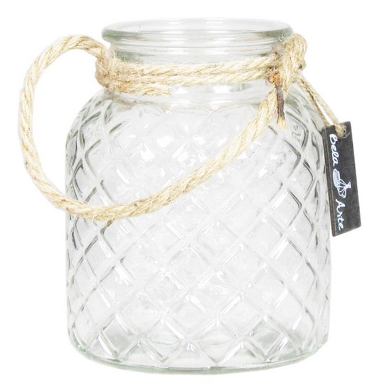 Medizin glass scratch rope d13.5 h16.3cm