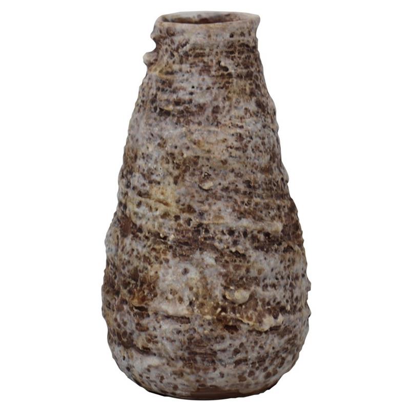 Vase deco Tampere d11 h19cm vieux blanc