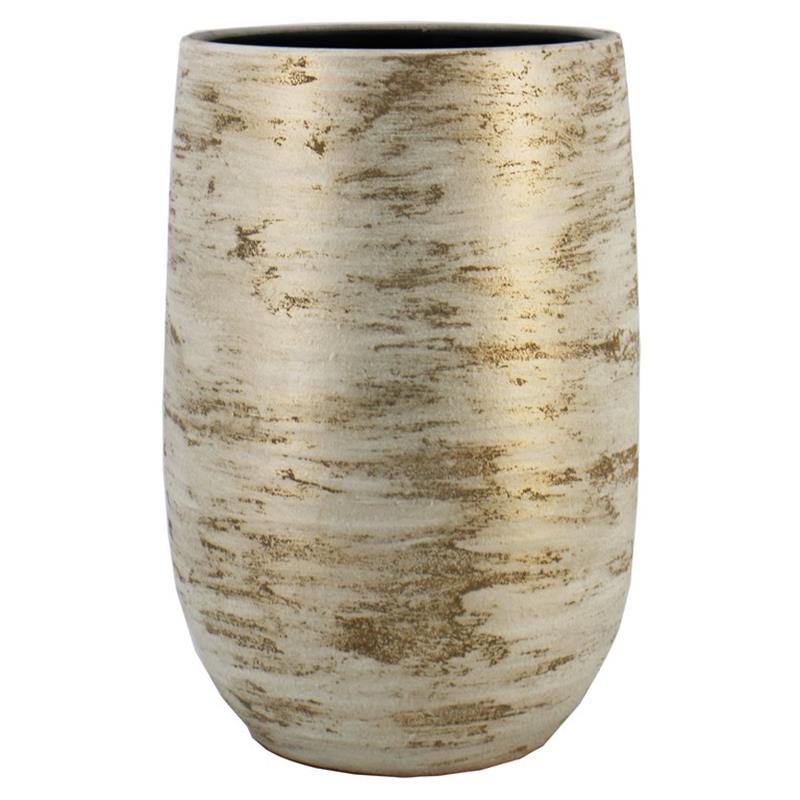 Vase Funchal d32 h50cm blanc