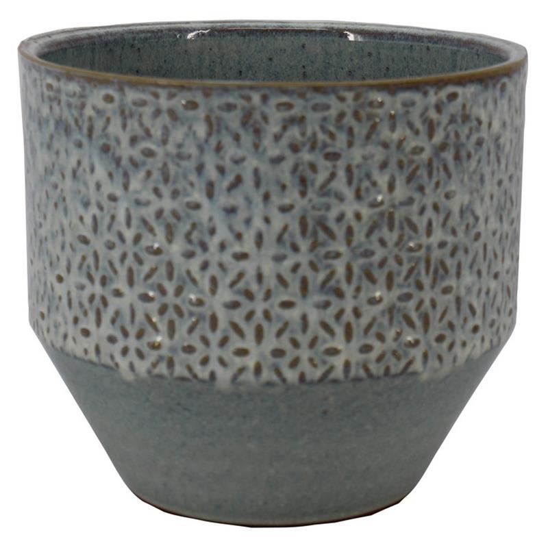 Pot Faria d28 h27cm bleu clair es/25