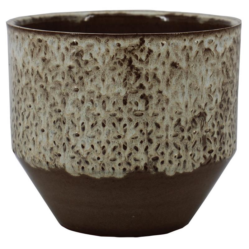 Pot Faria d15 h14cm brun es/13