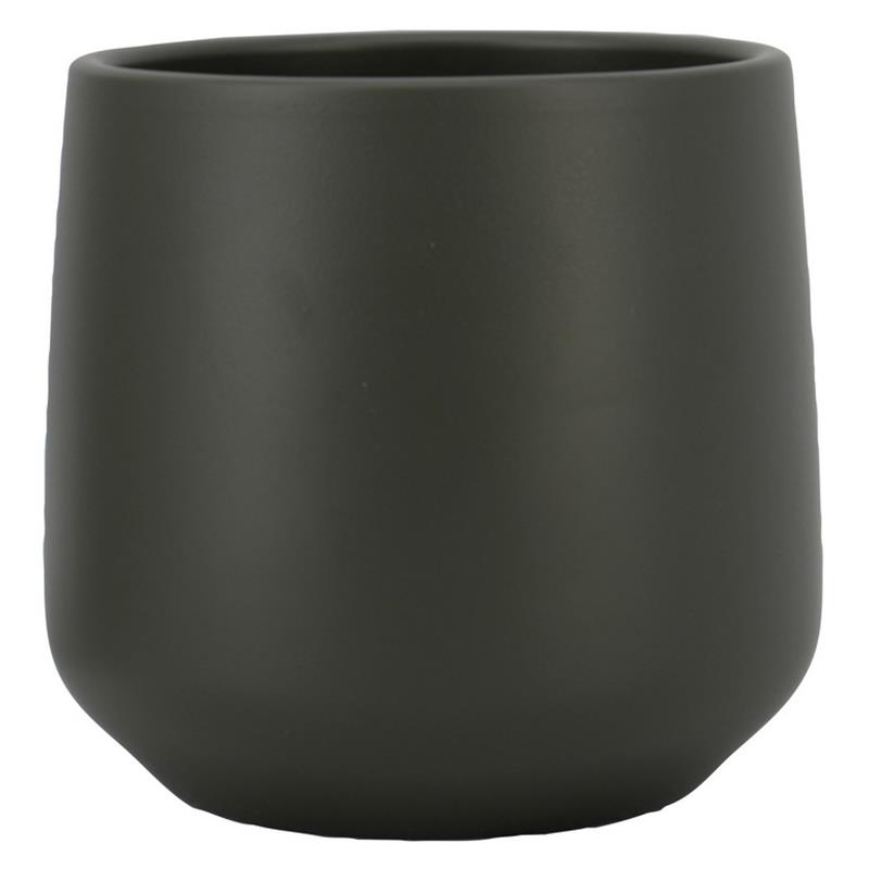 Pot Joey d7/8 h7.5cm donkergroen mat es/6