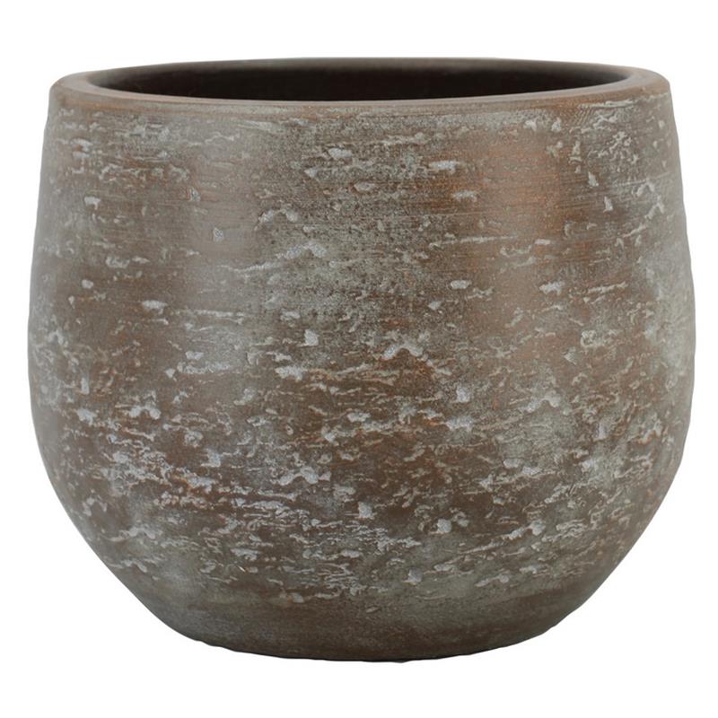 Pot Sintra d27 h23cm bruin