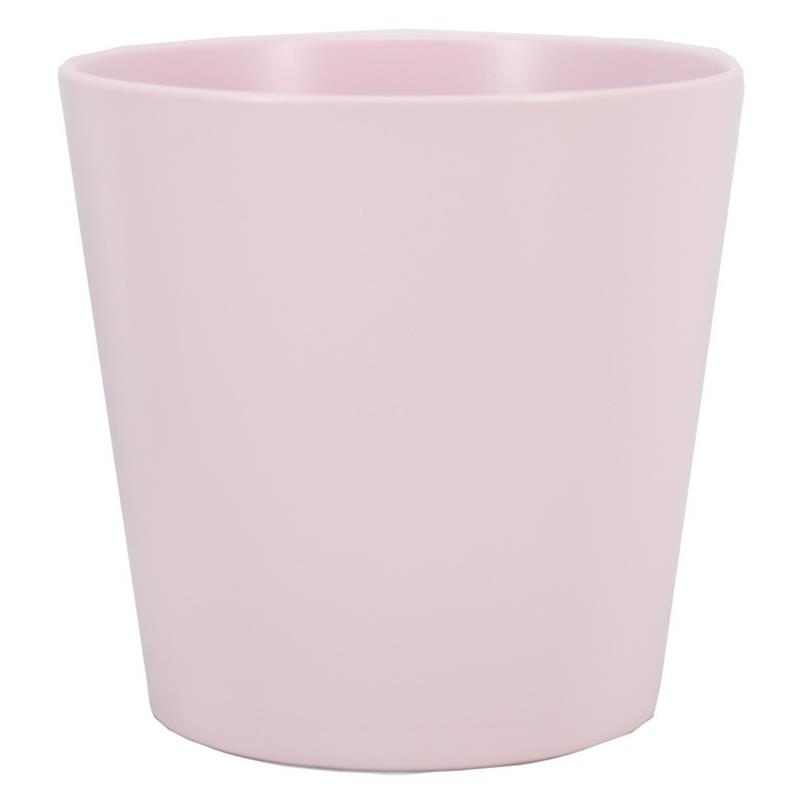 Pot Dallas d13 h13cm lichtroze mat es/12