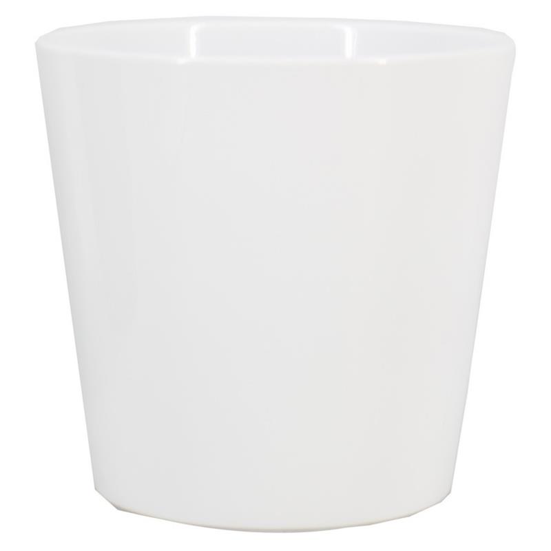 Pot Dallas d16 h15cm blanc es/15
