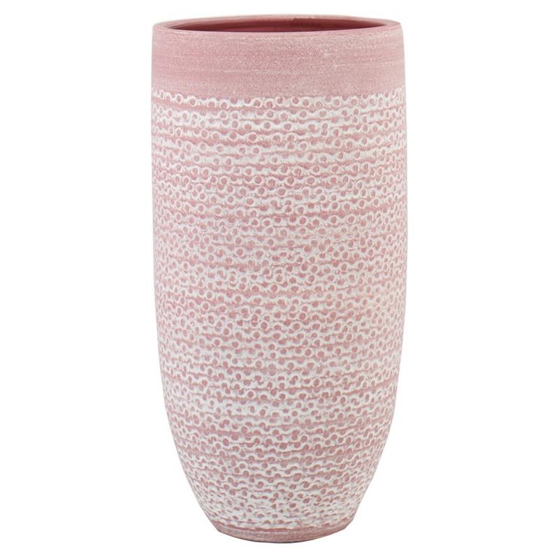 Florero Horta d22 a45cm rosa