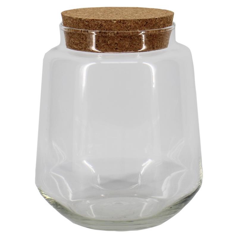 Glas Ilona d10/15 h17cm m/kurk