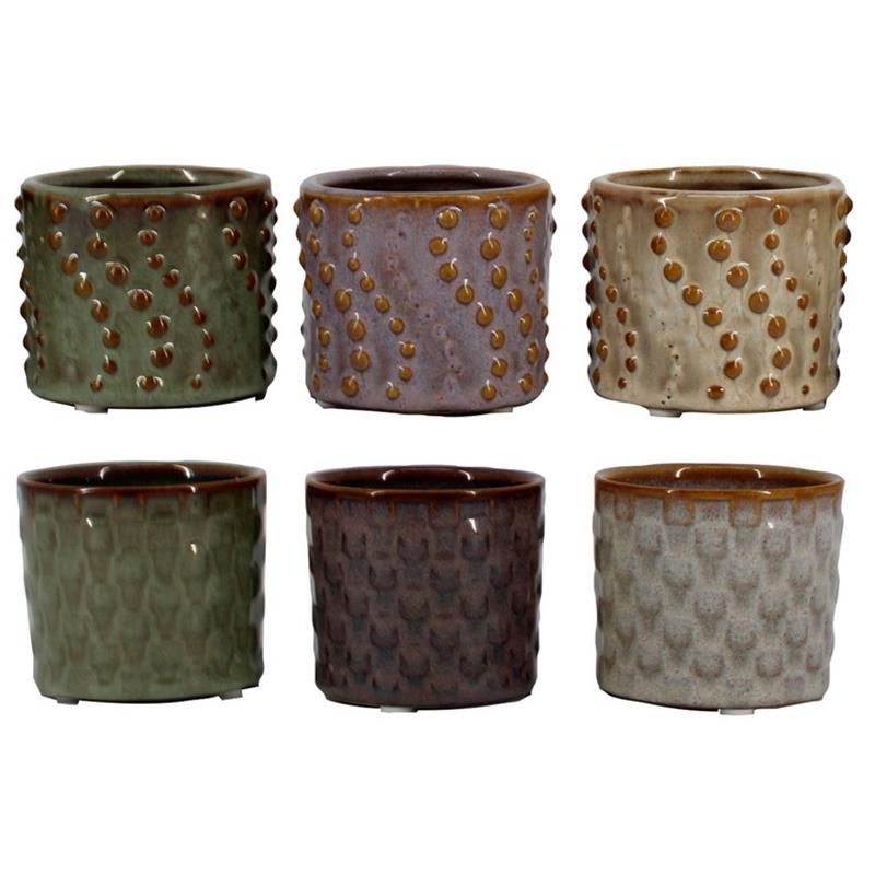 Macetero Havana d7.2 a6.3cm 6ass es/6