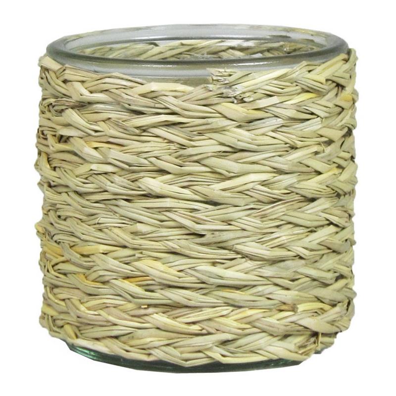 Cilindro d10.5 a10cm con paja