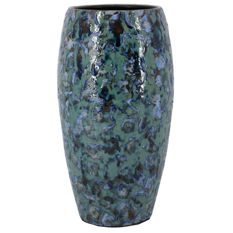 Florero Arcos d15/16.5 a38cm azul