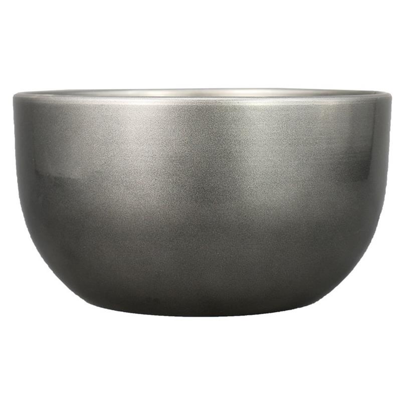 Schaal Boule d26 h14cm metallic 3x es/12