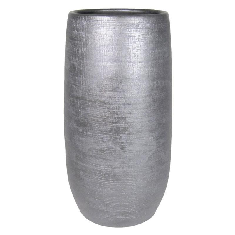 Vase Mira d26 h50cm noir industriel