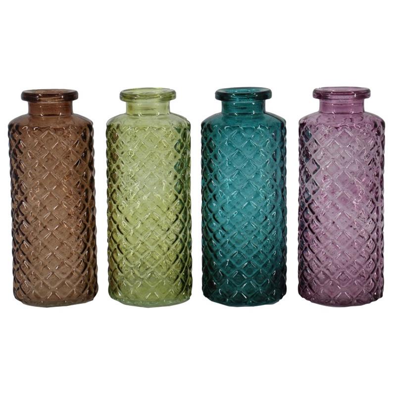 Bottle Bonaire d5.3 h13.2cm 4ass