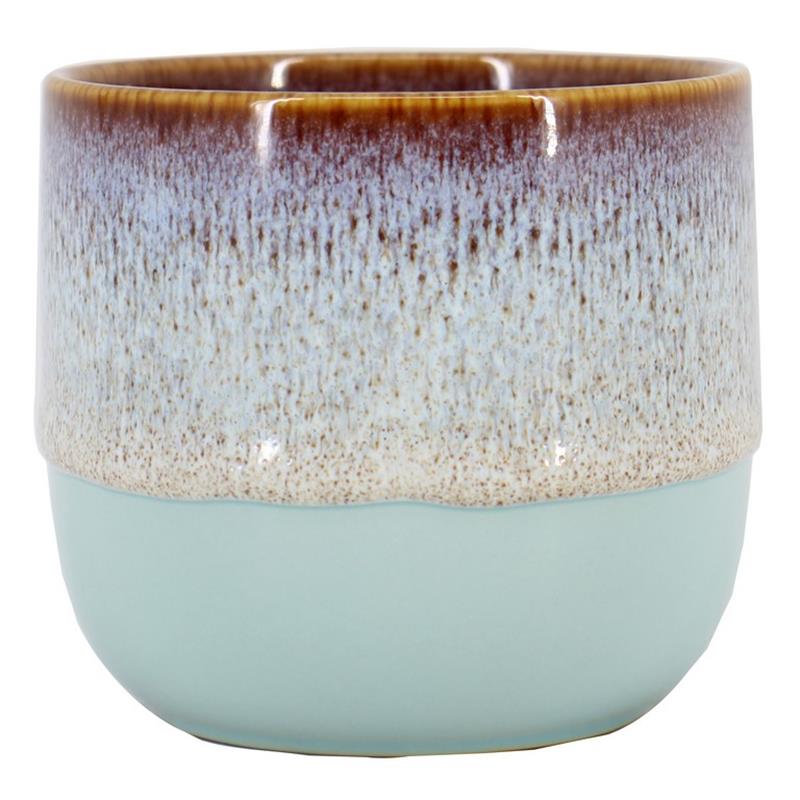 Pot Lanco d12 h11cm blue es/10.5