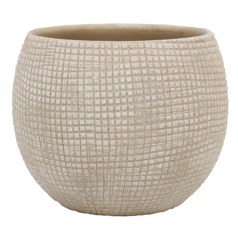 Macetero Norge d13.5/16 a12.8cm marrón