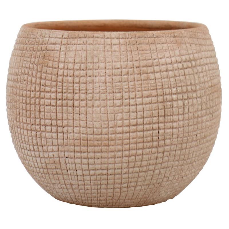 Macetero Norge d13.5/16 a12.8cm terra