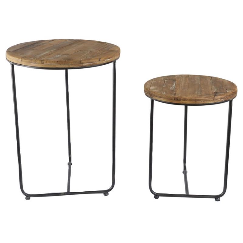 Beistelltisch industriell S/2