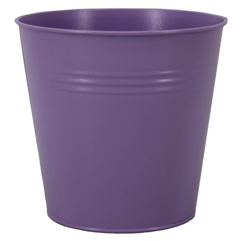 Pot Bordeaux zink d11.5 h10cm lila mat es/10.5