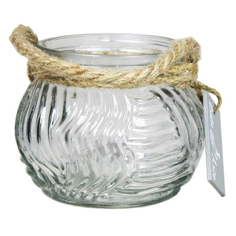 Florero bola con cuerda d9/11.5 a9cm