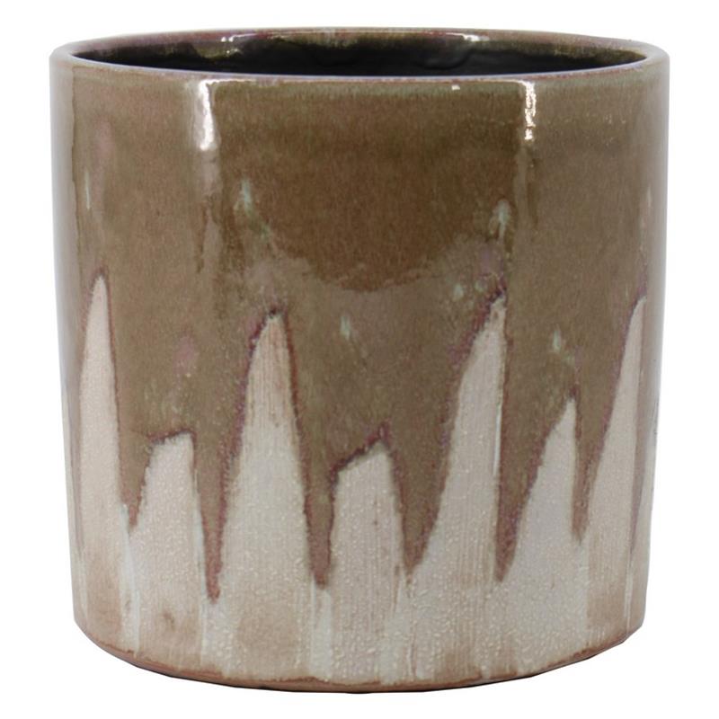 Macetero Porches d17 a17cm gris pardo