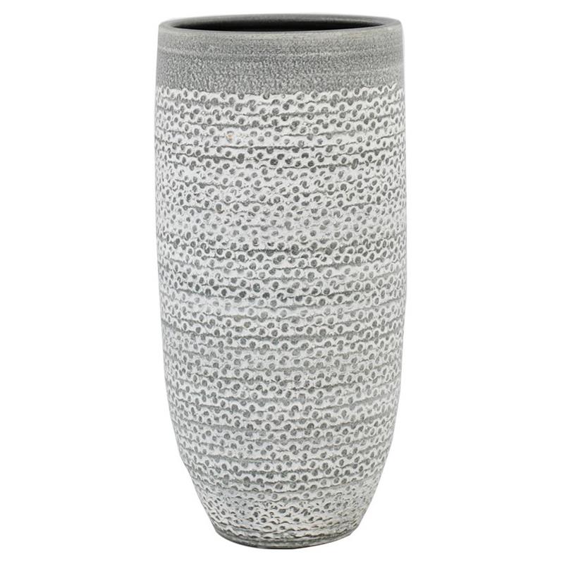 Florero Horta d19 a35cm gris