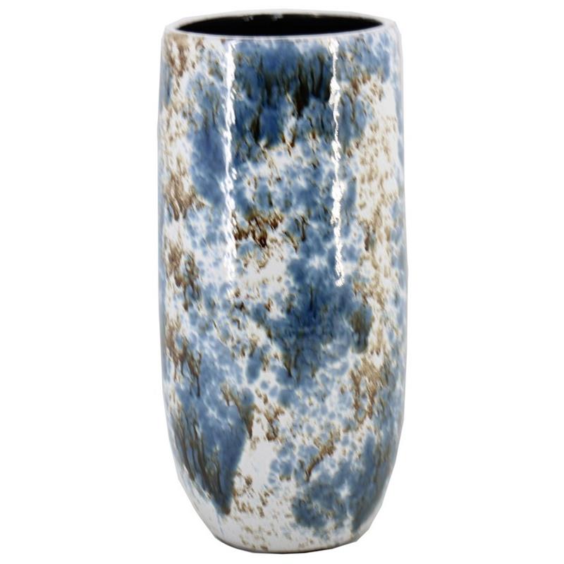 Florero Almada d18 a35cm azul