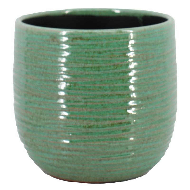 Macetero Pego d14 a12cm verde