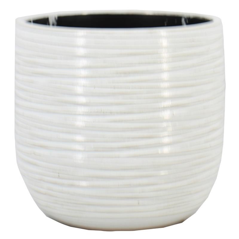 Macetero Pego d16 a14cm blanco