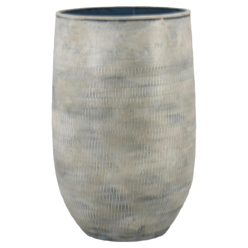 Vase Silves d26 h40cm bleugris