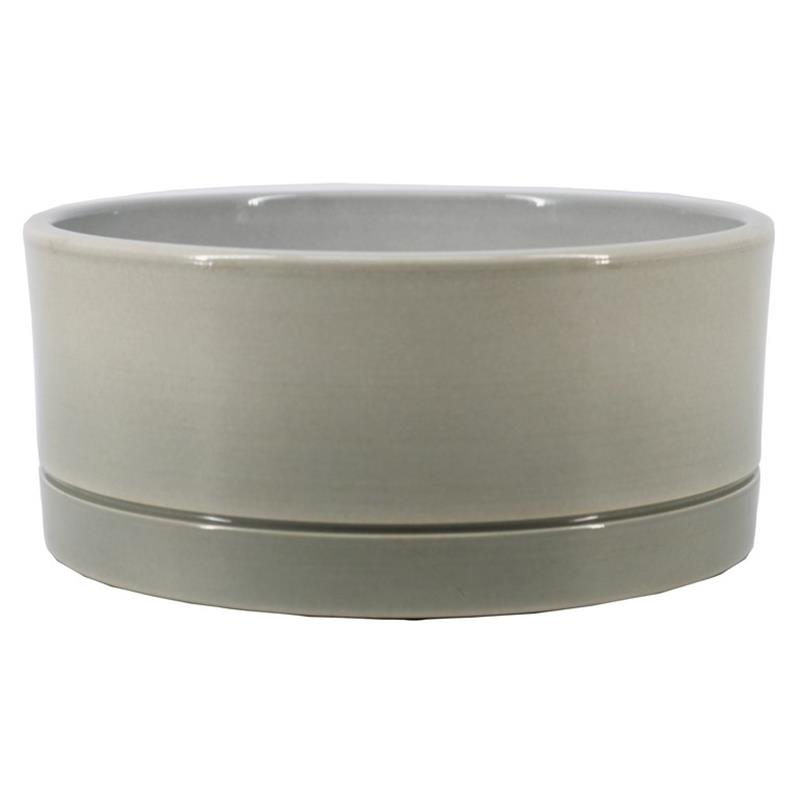 Schaal Lynn d22.5 h10.5cm misty green