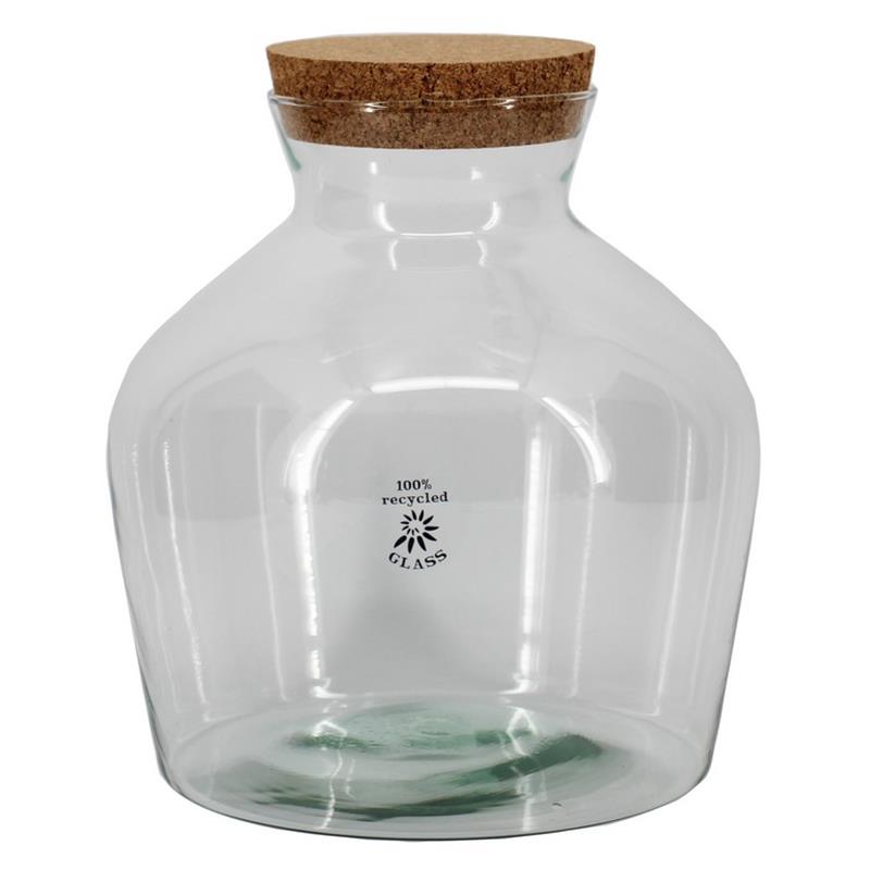 Vidrio Dean con tapa de corcho d9.5/24 a25cm