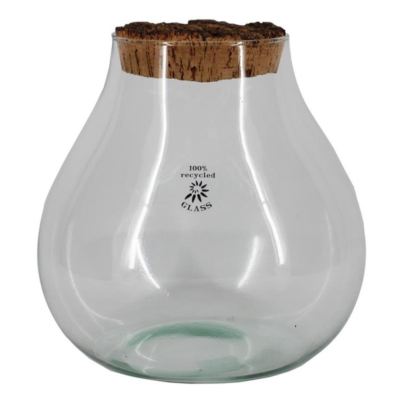 Glas Bienenstock D12/23 h23Zm m/Kork alt