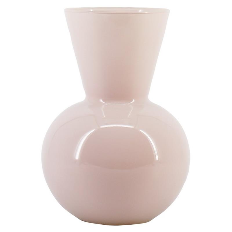Glas Elly d11.5/16 h23cm pastelroze