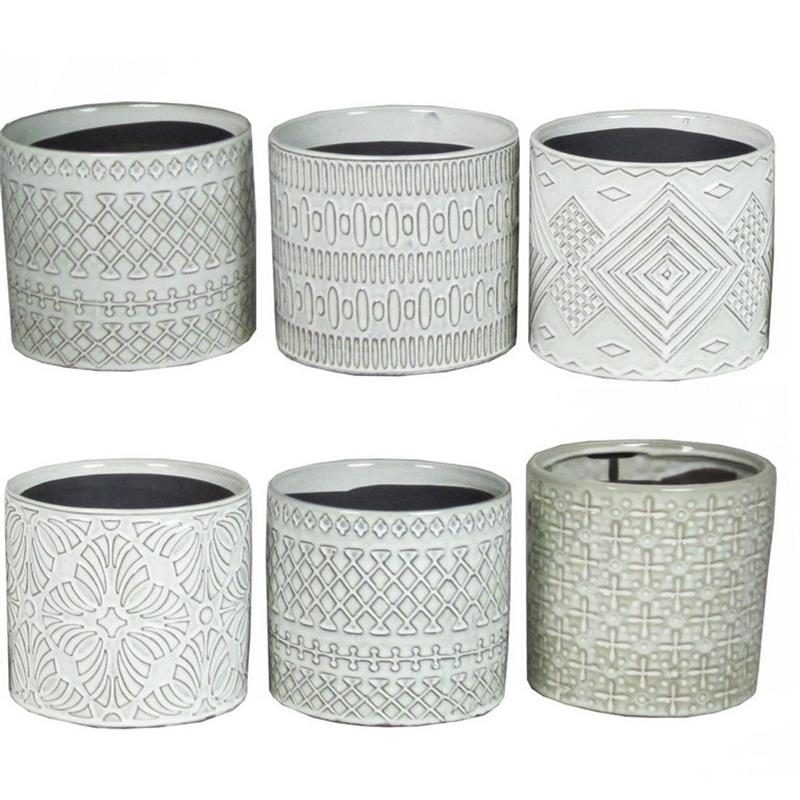 Macetero Udine d13.2 h12.5cm 6ass es/12