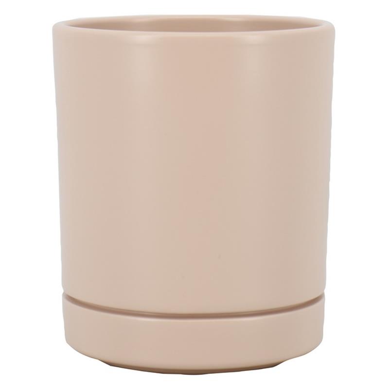 Florero Lynn d12.5 a15cm ivoire mate es/12