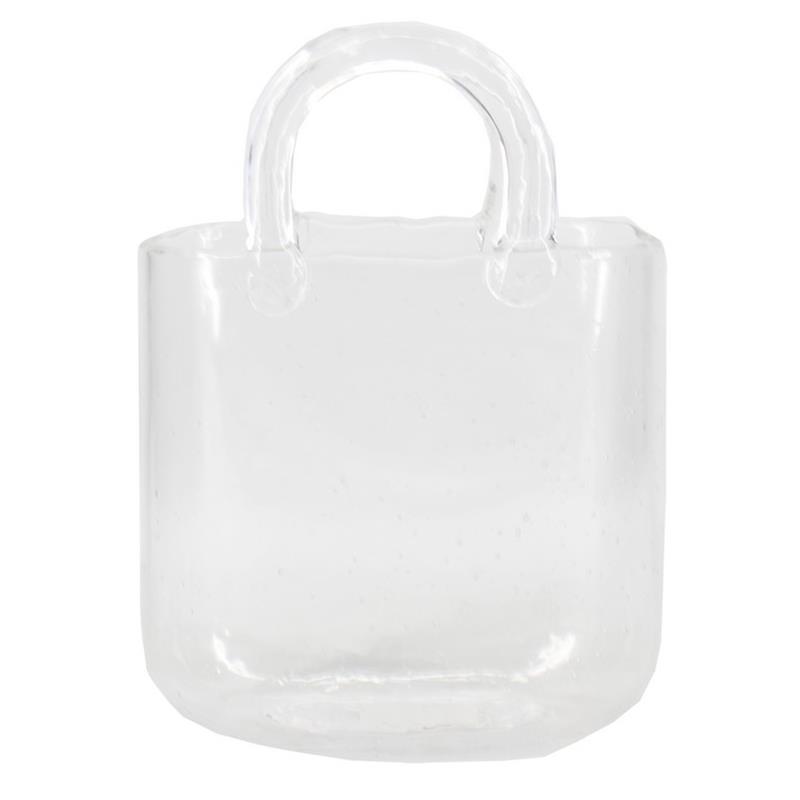 Glas Tasche d19.5x11 h28.5Zm