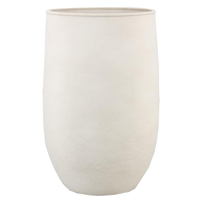 Florero Silves d32 a50cm crema